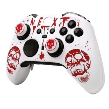 Imagem de Capa de controle de caveira compatível com controle sem fio Xbox Elite Series 2 Core, capa protetora para RALAN