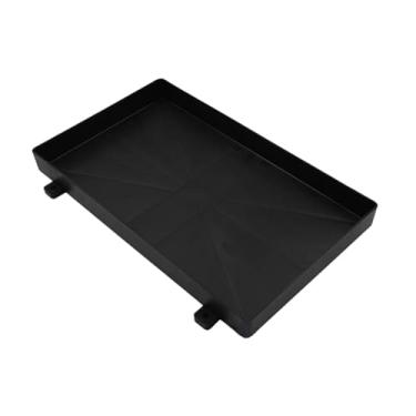 Imagem de BaotyJie Suporte de bateria para bandeja de bateria, versátil, resistente e de fácil instalação, suporte de substituição para barcos, motocicletas, geradores, 28.3 Cm X 18 Cm X 3