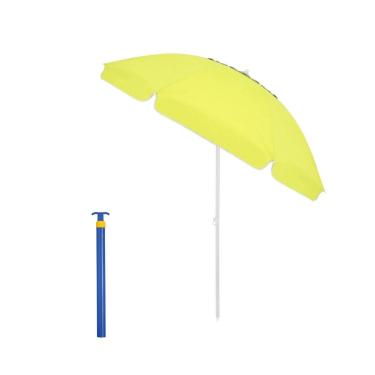 Imagem de Kit com Guarda Sol Capri Articulado 2,20 Metros + Saca Areia