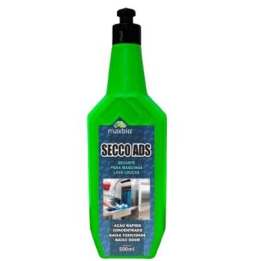 Imagem de Secante abrilhantador maquina de lavar louças secco ads 500ml maxbio c