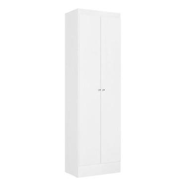 Imagem de Armário Multiuso Sapateira THB Space com 2 Portas 5 Prateleiras, Branc