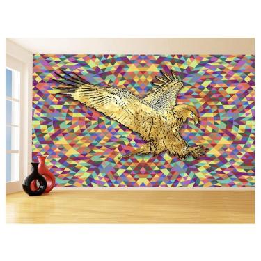 Imagem de Papel De Parede 3D Animais Pop Art Águia Voando 3,5M Pxa241