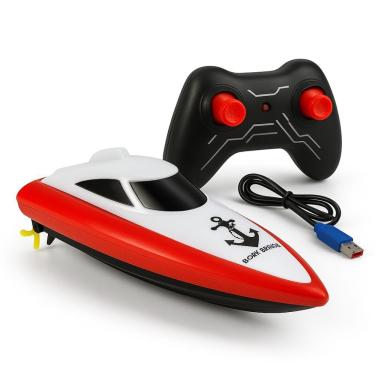 Imagem de Lancha Barco Controle Remoto Velocidade 20km-h Recarregável
