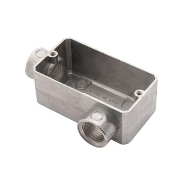 Imagem de Condulete Fixo 3/4 Tipo LL Tramontina sem Tampa e com Rosca BSP