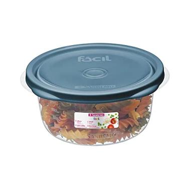 Imagem de Pote Plástico Redondo 620 ml Fácil Sanremo - SAN 018