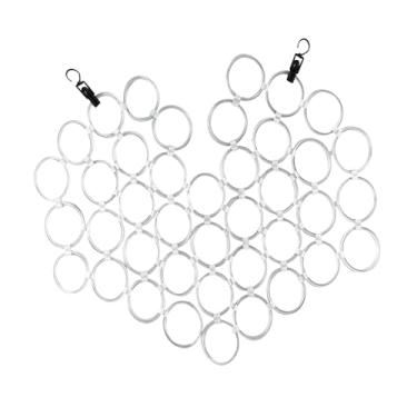 Imagem de KiBcsLic Painel de grade de parede, exibição de fotos penduradas, decoração, armazenamento, suporte para arquivo de correspondência, prateleira de grade de