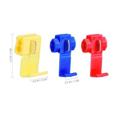 Imagem de Estojo Duplo Conector Derivação Emenda Fios 0,5 A 6mm - 60un - DMTI
