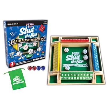 Imagem de Semper Smart Games PlaySmart Dice Shut The Box Math Master Edition- A Brilliant New Twist on a Timeless Classic!