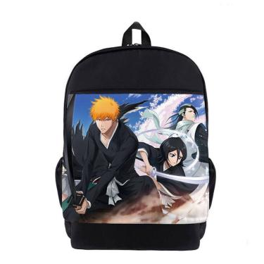 Imagem de Mochila escolar Bleachs Kurosakis Ichigos Anime C 470g
