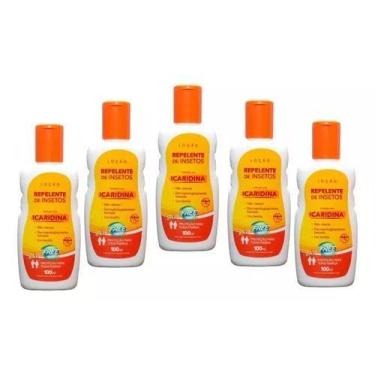 Imagem de 5 Repelentes Anti Mosquitos Base Icaridina 100ml - Free Inset