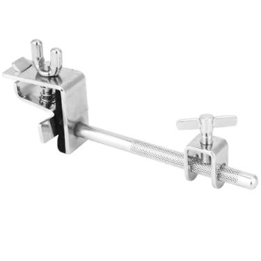 Imagem de Suporte para campainha, kit de bateria de jazz com garras de ação paralela para instalação de bumbo