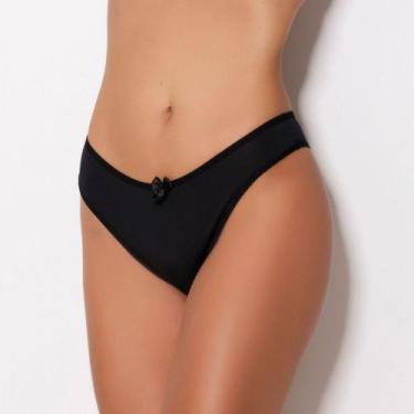 Imagem de Calcinha Conforto em Microfibra Cor:PretoTamanho:GG - Kit Mania Linger