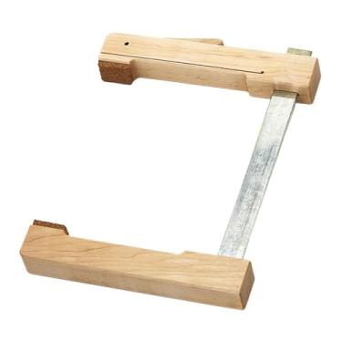 Imagem de KiBcsLic Grampo de madeira para violino, ferramenta robusta e compacta para fabricação de violinos, grampo de came portátil para manutenção e reparo de, Laringe 17cm