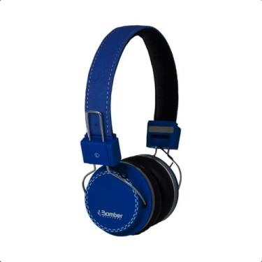 Imagem de Fone de Ouvido Bomber Quake Hb02 Black On Ear Azul
