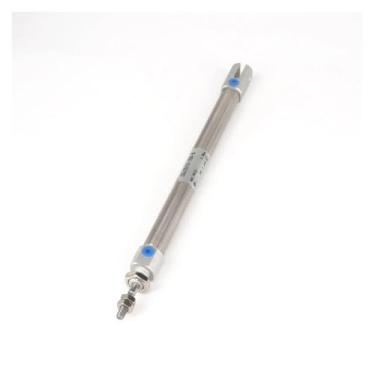 Imagem de ROUPWKWO CDJ2D10-100 Cilindro pneumático duplo efeito duplo estilo manilha furo 10 mm curso 100 mm