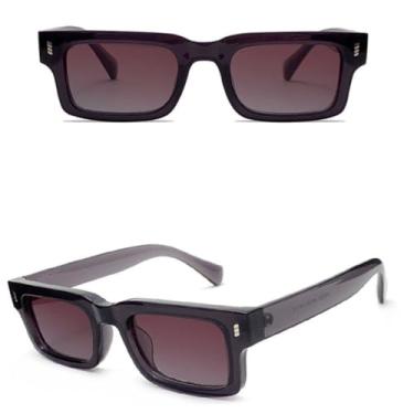 Imagem de VFDHN Óculos de Sol Masculinos com Armação Pequena Vintage Femininos Moda Retrô (4)