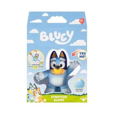Imagem de Bonecos De Borracha Macia Esticáveis Do Anime Bluey, Brinquedos De Des