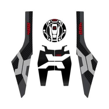 Imagem de Kit de proteção de adesivo 3D para motocicleta para C 400 X C400 X com