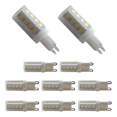 Imagem de 2X Kit 10 Lâmpadas Led G9 Halopim 5W 6500K Luz Branco Frio -