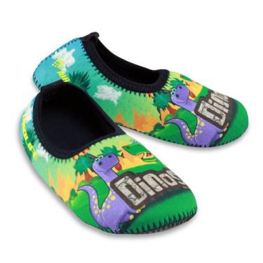 Imagem de Sapatilha Neoprene Infantil Antiderrapante Prolife, Dinos, 35-36