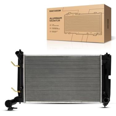 Imagem de Torchbeam Radiadores de núcleo de alumínio para carro compatíveis com Corolla 2003-2008, Matriz 2003-2008, Cooler de óleo de transmissão Vibe 2003-2008 incluído