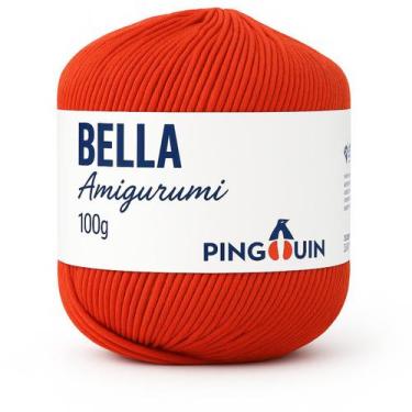 Imagem de Linha Bella Amigurumi 100 Gramas - Pingouin, 7211 Laranja Rede
