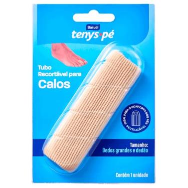 Imagem de Tubo Recortável para Calos (Dedão e dedos grandes) – Tenys Pé Baruel