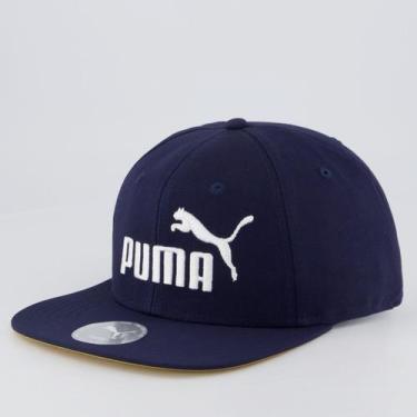Imagem de Boné Puma Flat Brim Marinho, Único