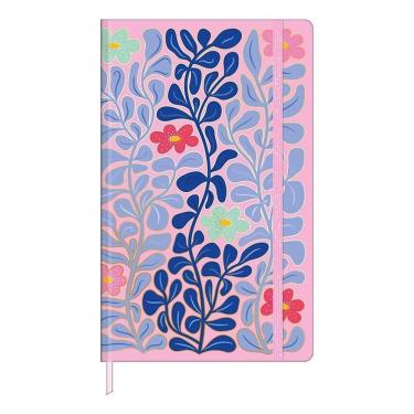 Imagem de Caderno Sem Pauta Fitto Trend Sketchbook Costurado 80 Folhas Ramo De Planta - Tilibra