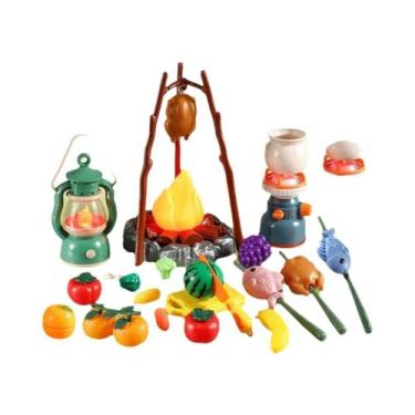 Imagem de Conjunto De Barraca De Camping Para Crianças, Playground Interno E Ext