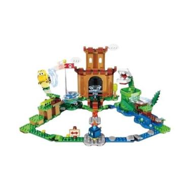 Imagem de Blocos De Montar Luigi Mario Para O Jogo De Aventura Super Brothers, B