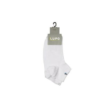 Imagem de Kit Meia Lupo Cano Curto Sport Pacote 3 Pares, Branco, G
