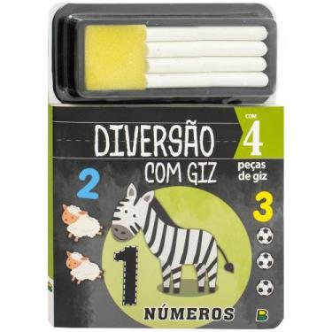 Imagem de Livro - Diversão com Giz: Números