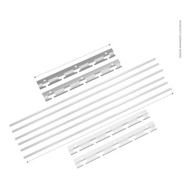 Imagem de 4 Suporte Para Churrasqueira De Alvenaria Em Aço Inox Polido