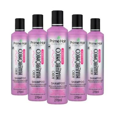 Imagem de Shampoo Prime Hair Ácido Hialurônico Fios Danificados Pós-Química 270M