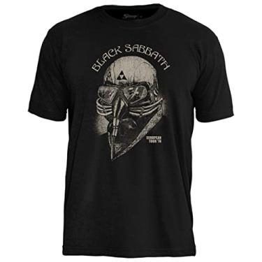 Imagem de Camiseta Black Sabbath European Tour 78 Cor:Preto;Tamanho:M