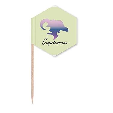 Imagem de Insist Diligence Taurus Art Deco Presente Fashion Palito de Dente Bandeiras de Cupcake Picks Festa Celebração
