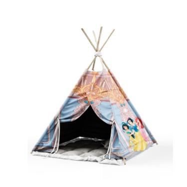 Imagem de Cabaninha/tenda/toca Infantil para Festa do Pijama Princesas Disney