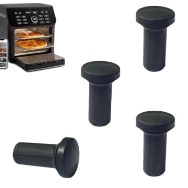 Imagem de GSZN Conjunto de pernas de borracha para fritadeira a ar COSORI 10QT Air Fryer Toaster Forno, Fritadeira a ar atualizada, amortecedores de borracha de silicone, almofadas para pés, pontas, batentes,
