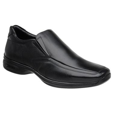 Imagem de Sapato Jota Pe Couro 3d Air Preto 71455-Masculino