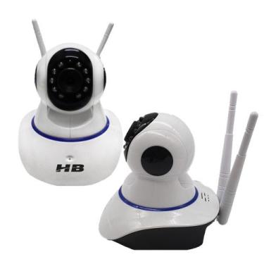 Imagem de Câmera De Seguranca Robo Ip, Wireless 1Mp 3.6Mm, Infra 10Mt - Hbtech