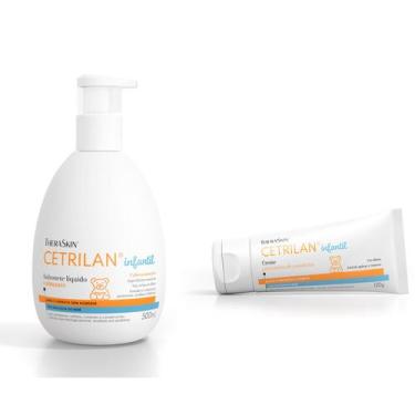 Imagem de Kit Cetrilan Pomada para Assaduras e Sabonete infantil - THERASKIN