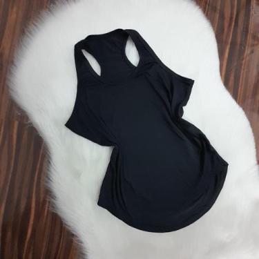 Imagem de Regata Dry Fit Feminina Academia  - BELLA FITNESS, Preto, M