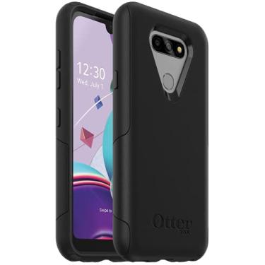 Imagem de OtterBox Capa da série Commuter para LG K31, LG Aristo 5, LG Risio 4, LG Phoenix5, LG K8x (apenas) embalagem sem varejo - preta