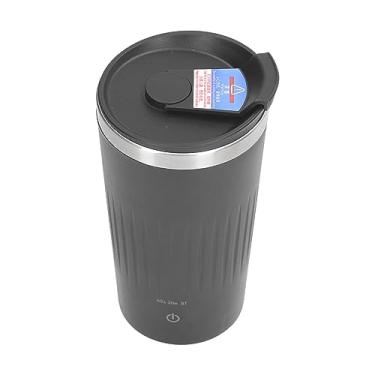 Imagem de Cafeteiras/copos Com Função de Copo Com Misturador Elétrico Embutido Caneca de Mistura Elétrica Copo de Batedor Elétrico Com Capacidade de Mistura Motorizada Copo de Misturador