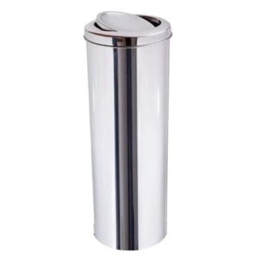 Imagem de Lixeira InoxPrime 35 Litros FlipTop 30x50 - Onixlimp