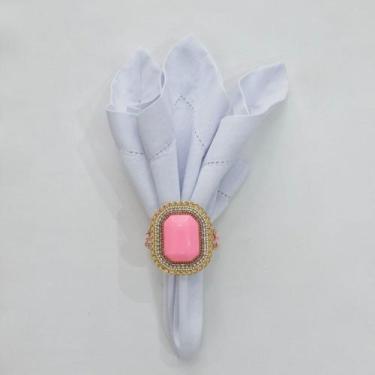 Imagem de Porta Guardanapo Medalhão - Decor Madame Blue, Rosa
