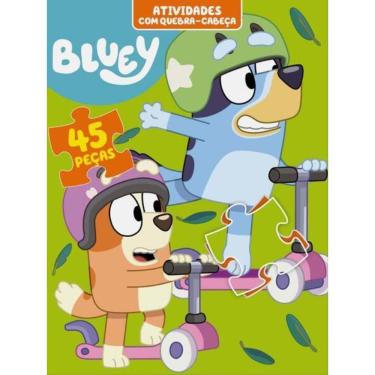 Imagem de Bluey Atividades Com Quebra-Cabeça