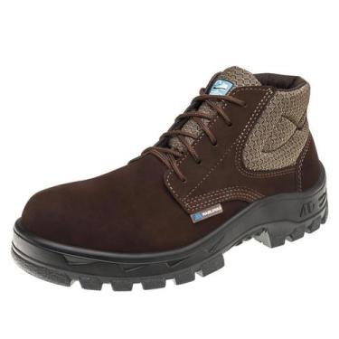 Imagem de Bota Camurça Bico Composity N 45 Café Marluvas