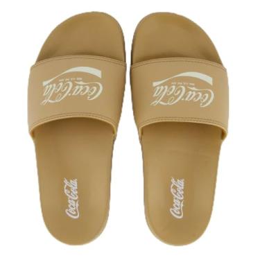 Imagem de Chinelo Slide Coca Cola Leeds Marrom